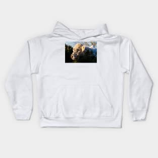 Bullock in hiding Kids Hoodie